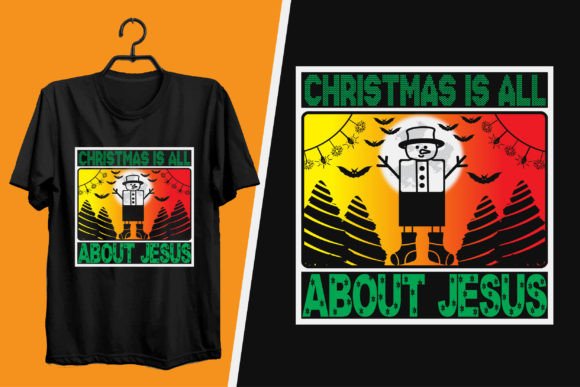 Christmas is All About Jesus T-Shirt Design Review
