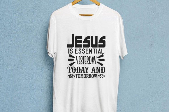 JESUS Quotes SVG Design 19 for T-Shirt Graphics