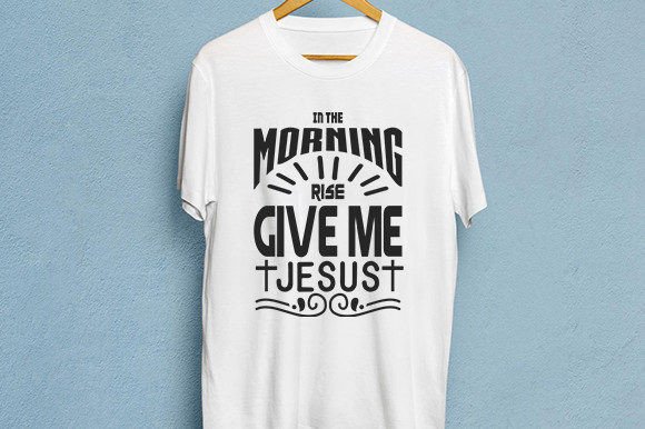 JESUS Quotes SVG Design 31 for T-Shirt Graphics