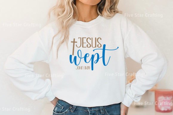 Jesus Wept Graphics for T-Shirt Designs