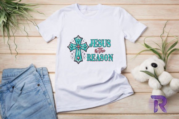 Reason for Season Jesus PNG: Graphics & T-Shirt Designs
