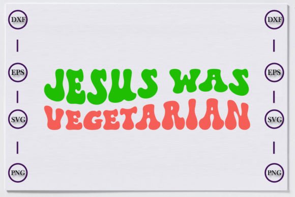 Vegan Unique Retro T-shirt Design, Jesus Review